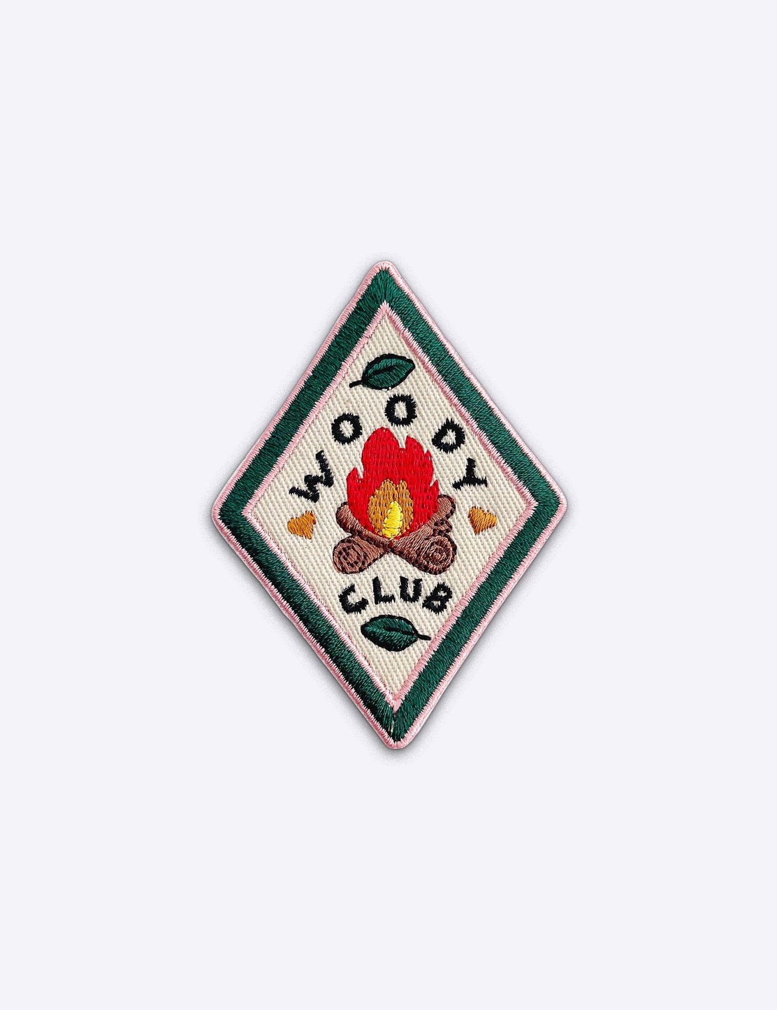 Iron - On Patch – Woody Club - Dicks Don't Lie